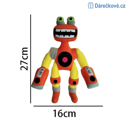  Plyšové hračky ze hry My Singing Monsters (zpívající příšerky)