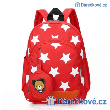 Dětský batoh Hvězda do školy / školky / kroužek , 3 barvy