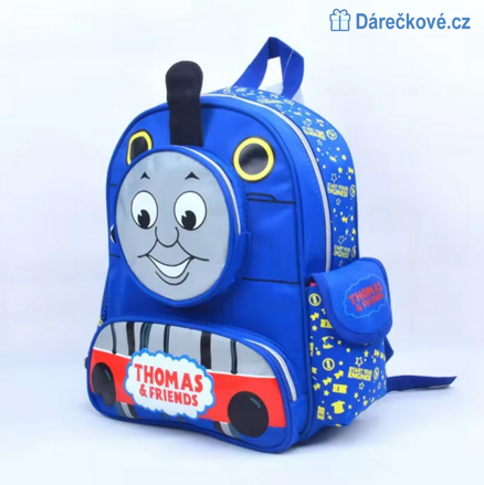 Dětský plyšový batoh (batůžek) s Mašinka Tomáš, typ 1, vel. 35cm