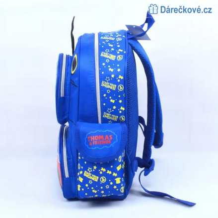 Dětský plyšový batoh (batůžek) s Mašinka Tomáš, typ 1, vel. 35cm