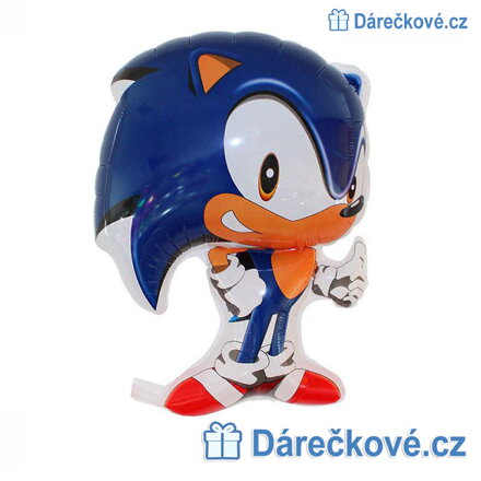 Foliový balónek Ježek Sonic