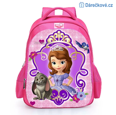 Dětský batoh (batůžek) princezna Sofie (Sofia), 5 druhů