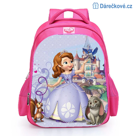 Dětský batoh (batůžek) princezna Sofie (Sofia), 5 druhů