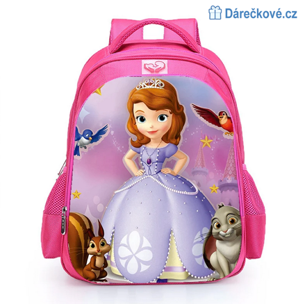 Dětský batoh (batůžek) princezna Sofie (Sofia), 5 druhů
