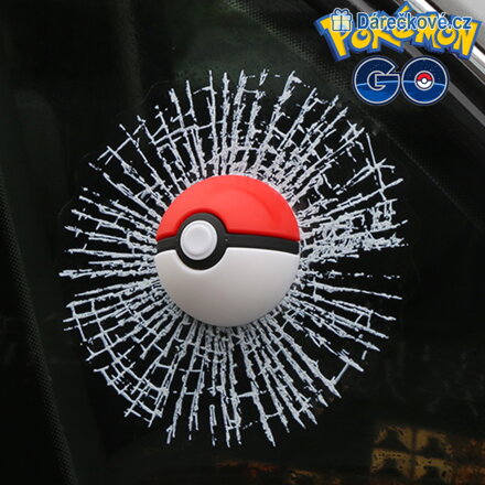 3D zábavná samolepka Pokemon Go na auto