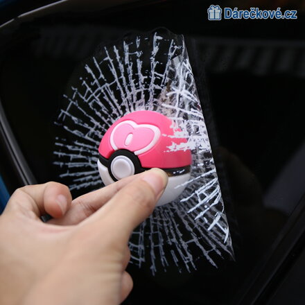 3D zábavná samolepka Pokemon Go na auto