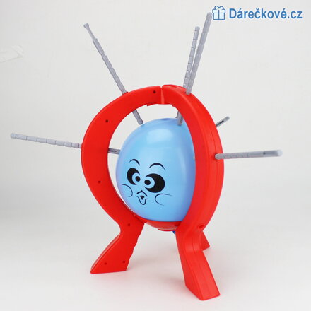 Zábavná rodinná společenská hra Praskni balonek (boom boom balloon) - červený Zábavná rodinná společenská hra Praskni balonek (boom boom balloon) - červený
