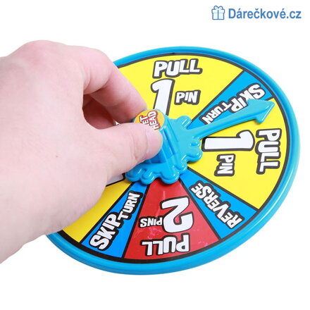Legrační a vtipná společenská hra Wet Head (vodní ruleta) pro více hráčů