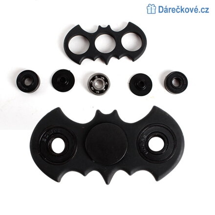Populární antistresová hračka Fidget spinner ve tvaru Batman