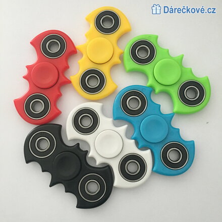 Populární antistresová hračka Fidget spinner ve tvaru Batman