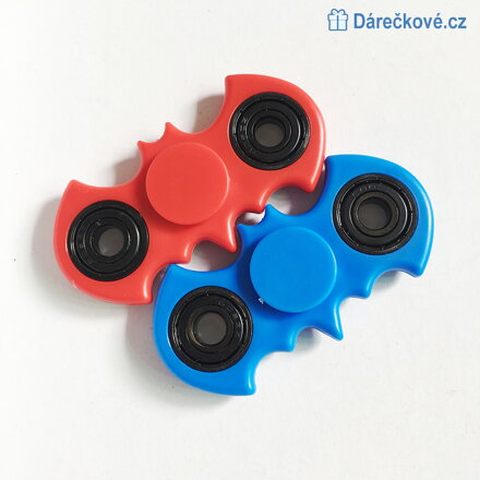Populární antistresová hračka Fidget spinner ve tvaru Batman