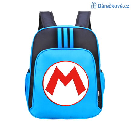 Dětský batoh (batůžek) s motivem Super Mario, 5 barev, Typ 2