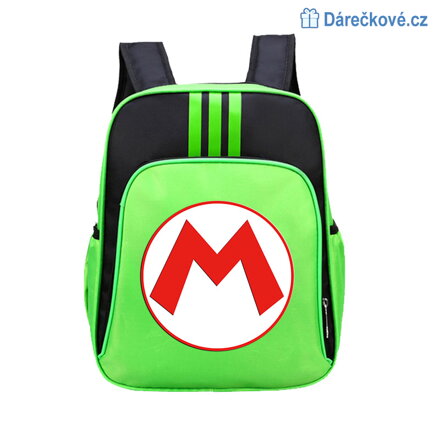 Dětský batoh (batůžek) s motivem Super Mario, 5 barev, Typ 2