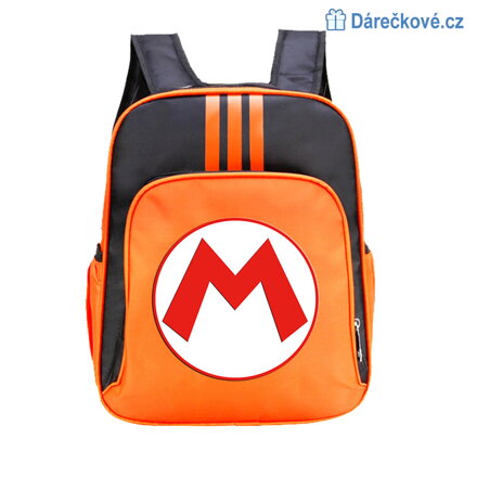 Dětský batoh (batůžek) s motivem Super Mario, 5 barev, Typ 2