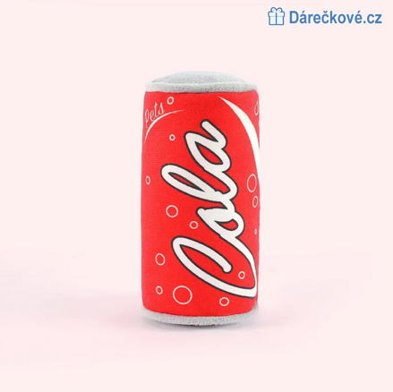 Plyšová lahev piva / plechovka - hračka pro psy Plyšová lahev piva / plechovka - hračka pro psy