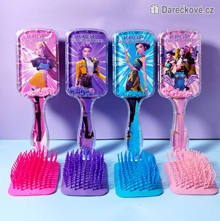 Hřeben K-pop Lovkyně démonů Demon Hunters 20 cm | Stylový hřeben na vlasy