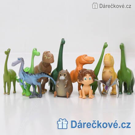 Figurky z pohádky Hodný dinosaurus (Good Dinosaur), 12ks