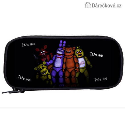 Školní penál na zip ze hry Five Nights at Freddy's