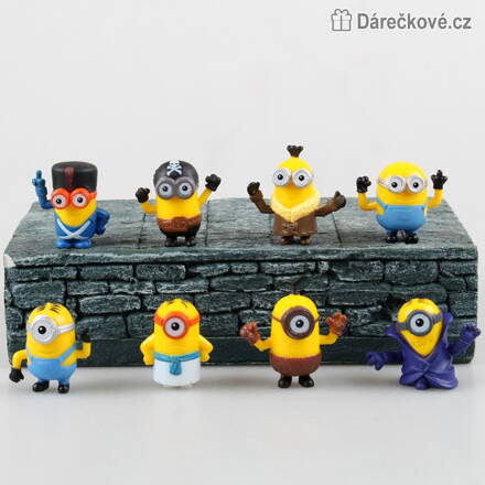 Mimoňi mini figurky 8ks