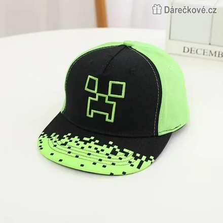 Kšiltovka / čepice Minecraft, typ 4