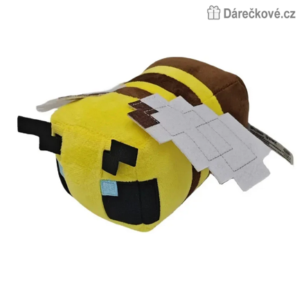 Plyšová Minecraft Včela 20cm
