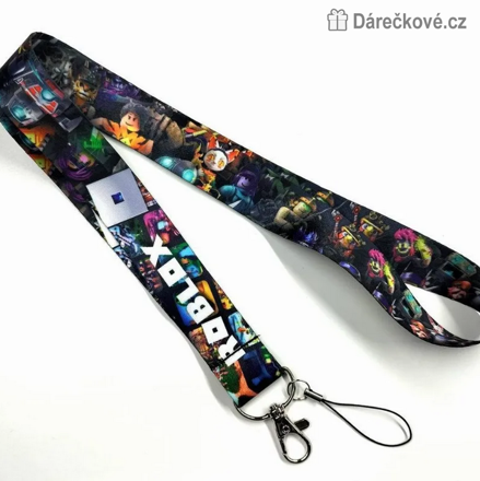 Roblox šňůrka na krk / klíčenka 