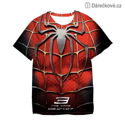 Dětské tričko Spiderman, typ 4