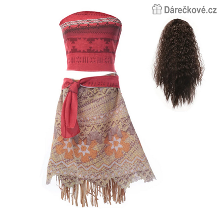 Kostým Odvážná Vaiana (Moana), typ 2