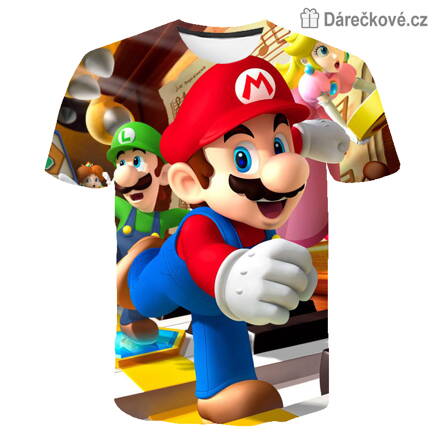 Dětské tričko Super Mario, typ 2