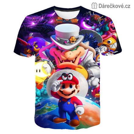 Dětské tričko Super Mario, typ 3