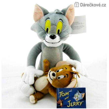 Plyšový Tom a Jerry, set 2ks