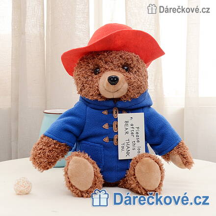 Plyšový medvěd z filmu Paddington (Pedington) 28cm