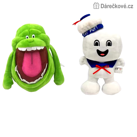 Plyšáci Krotitelé duchů, 2 typy (Ghostbusters )