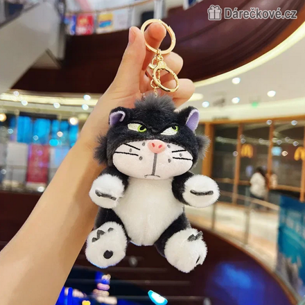 Přívěšek plyšový Lucifer Cat, ve.15cm