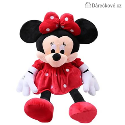 Plyšová Minnie růžová 28 cm | Hebká plyšová hračka Minnie Mouse