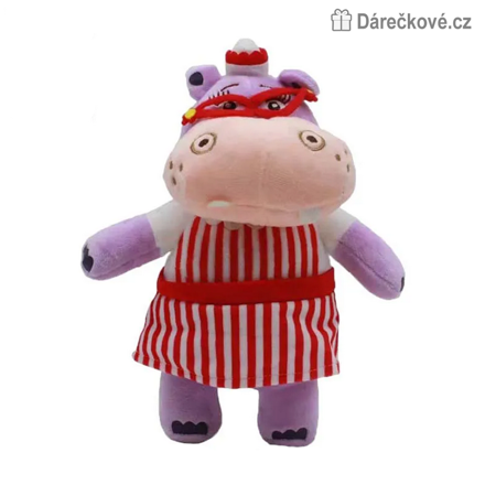 Plyšový hroch Hallie z pohádky Doktorka Plyšáková (Doc McStuffins)