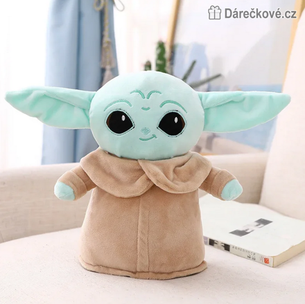 Plyšový Yoda ze Star Wars, vel. 20 cm (Hvězdné války)