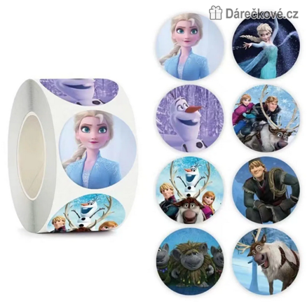 500 ks samolepek Ledové království (Frozen)