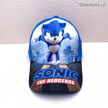 Kšiltovka z pohádky Ježek Sonic, typ 3