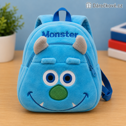 Plyšový batůžek James P. Sullivan Příšerky s.r.o. | Sulley Monsters Inc.
