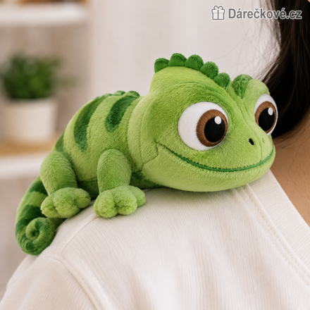 Plyšový chameleon | Exotické plyšové zvířátko pro děti