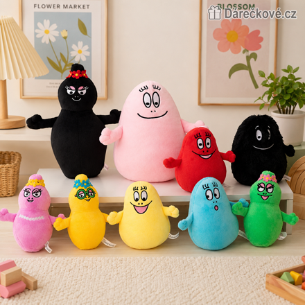 Plyšáci Barbapapa a jeho rodinka | Pohádkové plyšové hračky pro děti