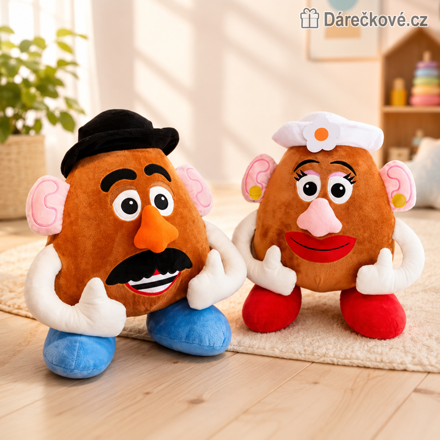 Plyšáci Toy Story Brambůrkovi 28 cm | Mr. Potato a Mrs. Potato 