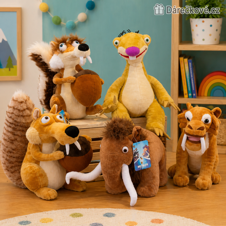 Plyšáci z pohádky Doba ledová Ice Age 20/25 cm | Plyšové hračky pro děti