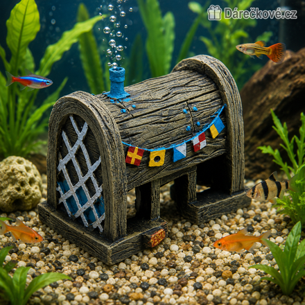 Restaurace Křupavý Krab, domeček na hraní nebo do akvária (Spongebob)