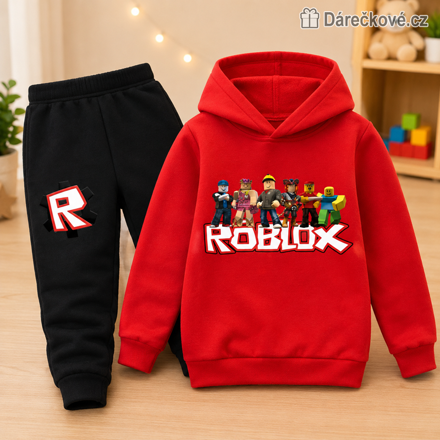 Mikina a tepláky z oblíbené počítačové hry Roblox,  6 barev