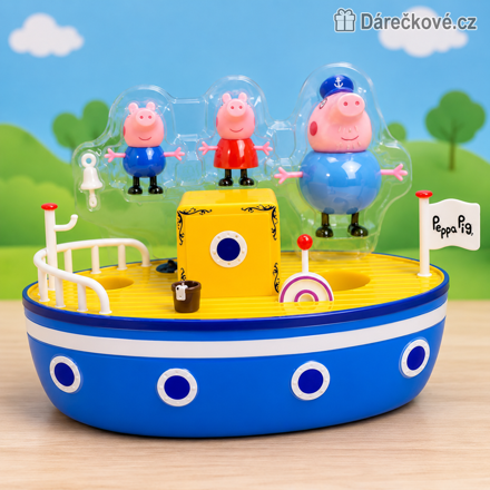 Prasátko Peppa - Pepina (Peppa Pig), Loď modrá