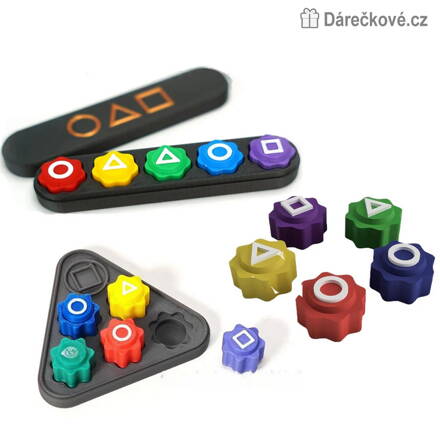 Squid Game kostky Gonggi (Hra na oliheň)