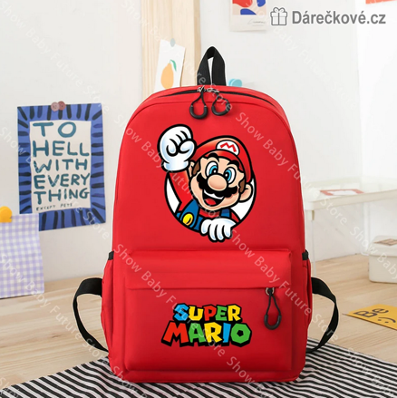 Dětský batoh (batůžek) s motivem Super Mario, Typ 2
