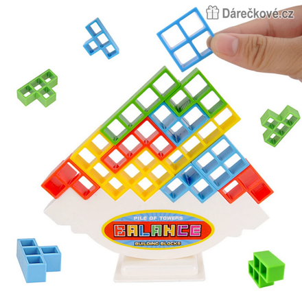 Zábavná hra Tetra Tower Game, 48ks